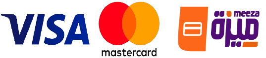 طرق دفع مختلفة وامنة فيزا وفودافون كاش