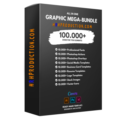 100.000 تصميم جرافيك احترافي